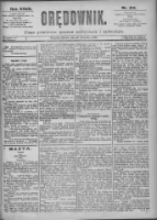 Orędownik: pismo dla spraw politycznych i spółecznych 1897.09.28 R.27 Nr221