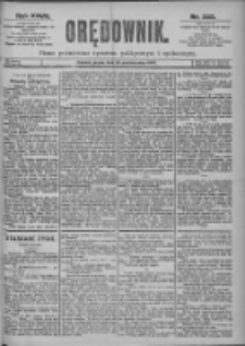 Orędownik: pismo dla spraw politycznych i spółecznych 1897.10.22 R.27 Nr242