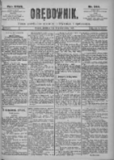 Orędownik: pismo dla spraw politycznych i sp&oacute;łecznych 1897.10.24 R.27 Nr244