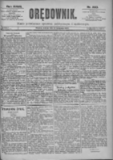 Orędownik: pismo dla spraw politycznych i spółecznych 1897.11.13 R.27 Nr260