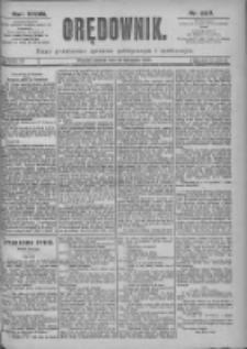 Orędownik: pismo dla spraw politycznych i spółecznych 1897.11.16 R.27 Nr262