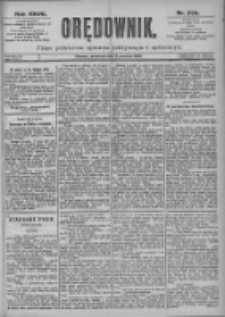 Orędownik: pismo dla spraw politycznych i spółecznych 1897.12.05 R.27 Nr278