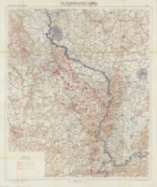 Der Marne-Feldzug: die Schlacht: mit zehn Karten und sechs Skizzen. Der französische rechte Heeresflügel in der Linie Belfort-Nancy vom 5 bis zum 13 September 1914 Bd.4 Karte 9