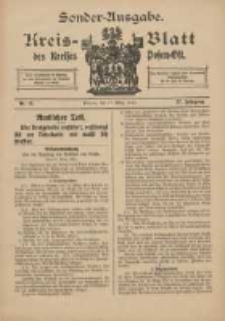 Kreis-Blatt des Kreises Posen-Ost 1915.03.17 Jg.27 Nr15 Sonder Ausgabe