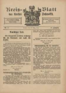 Kreis-Blatt des Kreises Posen-Ost 1915.03.27 Jg.27 Nr17