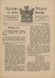 Kreis-Blatt des Kreises Posen-Ost 1915.04.10 Jg.27 Nr19