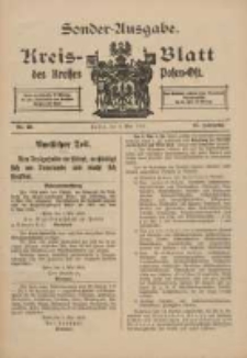 Kreis-Blatt des Kreises Posen-Ost 1915.05.05 Jg.27 Nr23 Sonder Ausgabe
