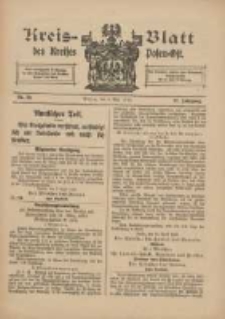 Kreis-Blatt des Kreises Posen-Ost 1915.05.08 Jg.27 Nr24