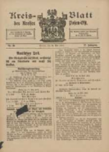 Kreis-Blatt des Kreises Posen-Ost 1915.05.31 Jg.27 Nr28