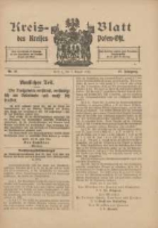 Kreis-Blatt des Kreises Posen-Ost 1915.08.07 Jg.27 Nr41