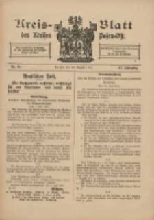 Kreis-Blatt des Kreises Posen-Ost 1915.08.28 Jg.27 Nr44
