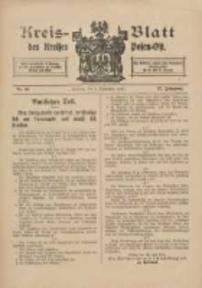 Kreis-Blatt des Kreises Posen-Ost 1915.09.04 Jg.27 Nr46