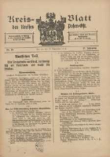 Kreis-Blatt des Kreises Posen-Ost 1915.09.18 Jg.27 Nr49