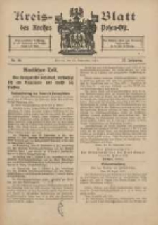 Kreis-Blatt des Kreises Posen-Ost 1915.09.25 Jg.27 Nr50