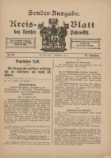 Kreis-Blatt des Kreises Posen-Ost 1915.12.07 Jg.27 Nr69 Sonder Ausgabe