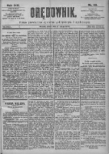 Orędownik: pismo dla spraw politycznych i spółecznych 1899.02.17 R.29 Nr39