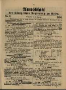 Amtsblatt der Königlichen Regierung zu Posen. 1896.01.21 Nro.3
