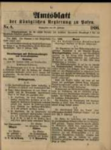 Amtsblatt der Königlichen Regierung zu Posen. 1896.02.25 Nro.8