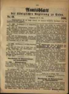 Amtsblatt der Königlichen Regierung zu Posen. 1896.05.26 Nro.21