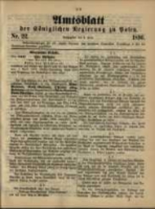 Amtsblatt der Königlichen Regierung zu Posen. 1896.06.02 Nro.22