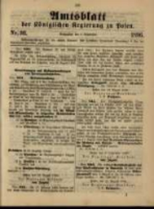 Amtsblatt der Königlichen Regierung zu Posen. 1896.09.08 Nro.36