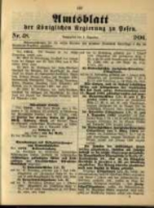 Amtsblatt der Königlichen Regierung zu Posen. 1896.12.01 Nro.48
