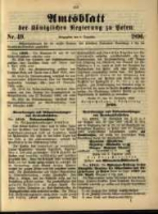 Amtsblatt der Königlichen Regierung zu Posen. 1896.12.08 Nro.49