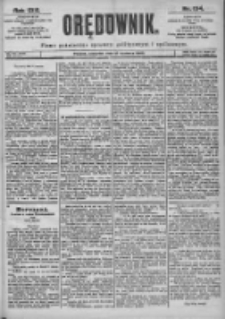 Orędownik: pismo dla spraw politycznych i spółecznych 1899.06.15 R.29 Nr134