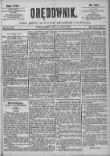 Orędownik: pismo dla spraw politycznych i spółecznych 1899.06.18 R.29 Nr137
