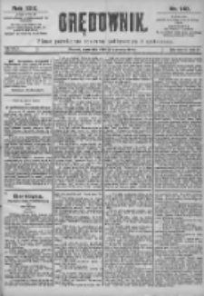 Orędownik: pismo dla spraw politycznych i spółecznych 1899.06.22 R.29 Nr140