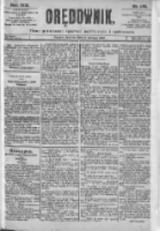 Orędownik: pismo dla spraw politycznych i spółecznych 1899.06.25 R.29 Nr143