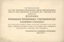 Zaproszenie na wystawę fotografii myśliwskiej i przyrodniczej Włodzimierza Puchalskiego