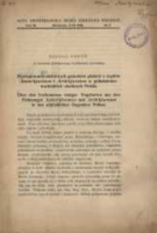 Występowanie niekt&oacute;rych gatunk&oacute;w ptak&oacute;w z rzęd&oacute;w Anseriformes i Ardeiformes w południowo-wschodnich okolicach Polski