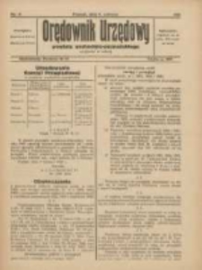 Orędownik Urzędowy Powiatu Wschodnio-Poznańskiego 1923.06.09 Nr19