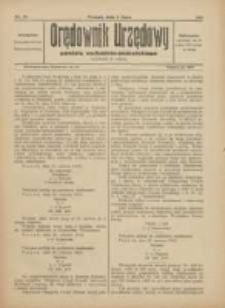 Orędownik Urzędowy Powiatu Wschodnio-Poznańskiego 1923.07.07 Nr22