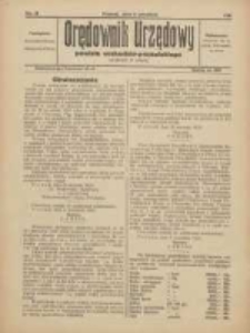 Orędownik Urzędowy Powiatu Wschodnio-Poznańskiego 1923.09.08 Nr31