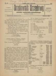 Orędownik Urzędowy Powiatu Wschodnio-Poznańskiego 1923.11.03 Nr39