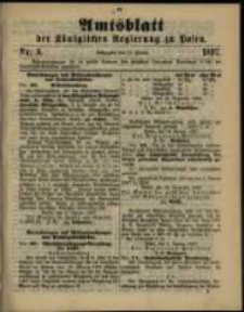 Amtsblatt der Königlichen Regierung zu Posen. 1897.01.19 Nro.3
