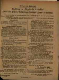 Beilage zum Amtsblatt