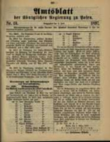 Amtsblatt der Königlichen Regierung zu Posen. 1897.06.08 Nro.23