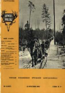 Łowiec Polski 1963 Nr2