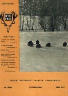 Łowiec Polski 1963 Nr4