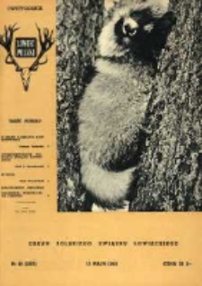 Łowiec Polski 1963 Nr10