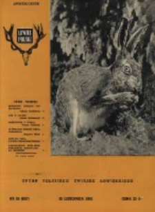 Łowiec Polski 1963 Nr22