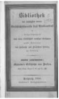 Geschichte Persiens von der frühesten Periode an bis zur jetzigen Zeit. Bd.1