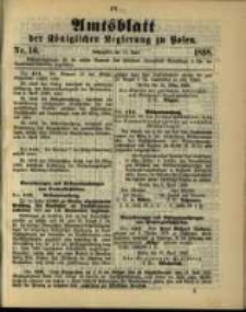Amtsblatt der Königlichen Regierung zu Posen. 1898.04.19 Nro.16