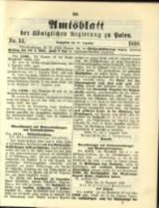 Amtsblatt der Königlichen Regierung zu Posen. 1898.12.20 Nro.51