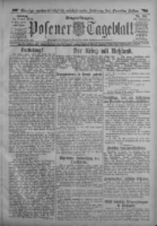 Posener Tageblatt 1914.08.16 Jg.53 Nr381