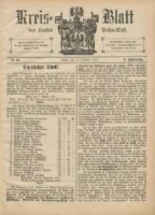 Kreis-Blatt des Kreises Posen-West 1891.10.15 Jg.3 Nr42