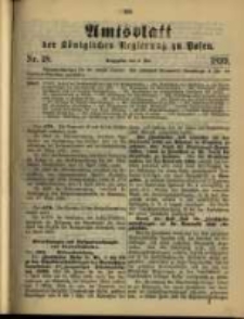 Amtsblatt der Königlichen Regierung zu Posen. 1899.05.02 Nro.18